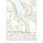 United States Geological Survey Des Moines NW, IA (2022, 24000-Scale) digital map