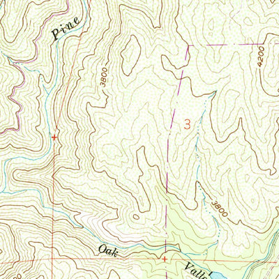 United States Geological Survey Descanso, CA (1960, 24000-Scale) digital map