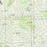 United States Geological Survey Deseret Peak East, UT (1985, 24000-Scale) digital map