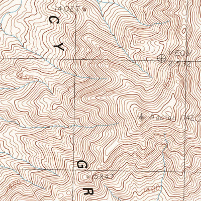 United States Geological Survey Desert, CA-NV (1985, 24000-Scale) digital map