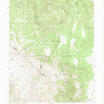 United States Geological Survey Desert Creek Peak, NV-CA (1988, 24000-Scale) digital map