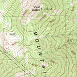 United States Geological Survey Desert Creek Peak, NV-CA (1988, 24000-Scale) digital map