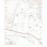 United States Geological Survey Desert Hot Springs, CA (2021, 24000-Scale) digital map