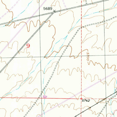 United States Geological Survey Desert Mound, UT (1950, 24000-Scale) digital map