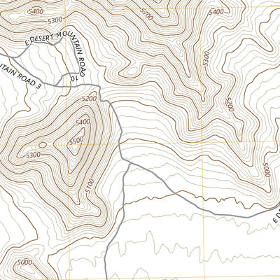 United States Geological Survey Desert Mountain Reservoir, UT (2023, 24000-Scale) digital map