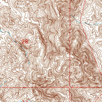 United States Geological Survey Desert NE, NM (1955, 24000-Scale) digital map