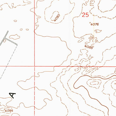United States Geological Survey Desert, NM (1955, 24000-Scale) digital map
