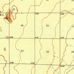 United States Geological Survey Desert, NM-TX (1943, 62500-Scale) digital map