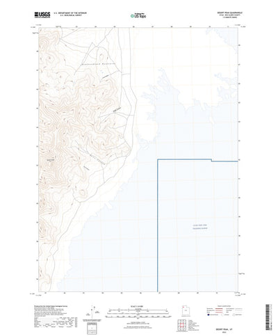 United States Geological Survey Desert Peak, UT (2023, 24000-Scale) digital map