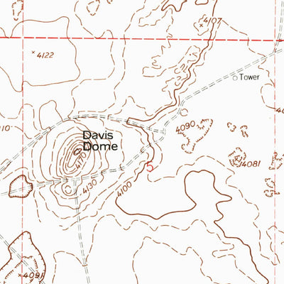 United States Geological Survey Desert SW, NM-TX (1955, 24000-Scale) digital map