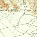 United States Geological Survey Desert Well, AZ (1904, 62500-Scale) digital map