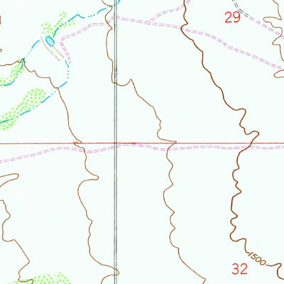 United States Geological Survey Desert Well, AZ (1956, 24000-Scale) digital map
