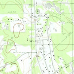 United States Geological Survey Deserter Baygall, TX (1984, 24000-Scale) digital map
