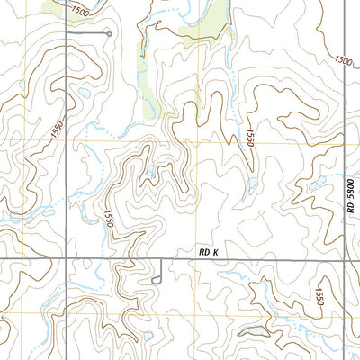 United States Geological Survey Deshler, NE (2021, 24000-Scale) digital map