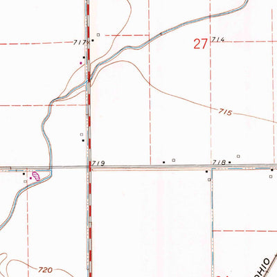 United States Geological Survey Deshler, OH (1960, 24000-Scale) digital map