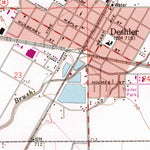 United States Geological Survey Deshler, OH (1960, 24000-Scale) digital map