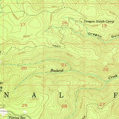 United States Geological Survey Desolation Butte, OR (1951, 62500-Scale) digital map