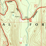 United States Geological Survey Desolation Butte, OR (1995, 24000-Scale) digital map