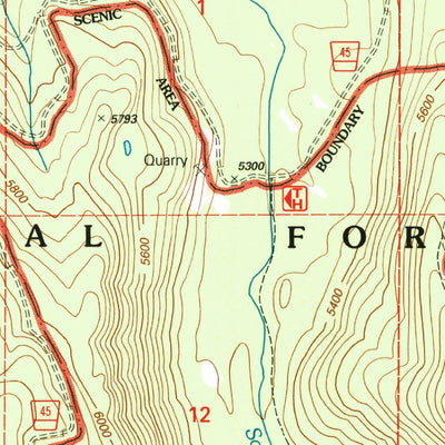 United States Geological Survey Desolation Butte, OR (1995, 24000-Scale) digital map