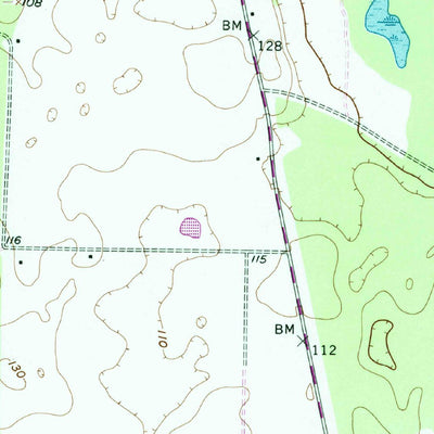 United States Geological Survey Desser, GA (1954, 24000-Scale) digital map