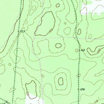 United States Geological Survey Desser, GA (1954, 24000-Scale) digital map