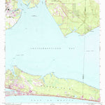 United States Geological Survey Destin, FL (1970, 24000-Scale) digital map