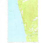United States Geological Survey Destruction Island, WA (1956, 62500-Scale) digital map