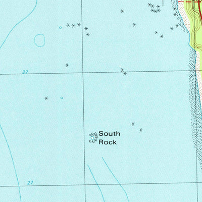 United States Geological Survey Destruction Island, WA (1982, 24000-Scale) digital map