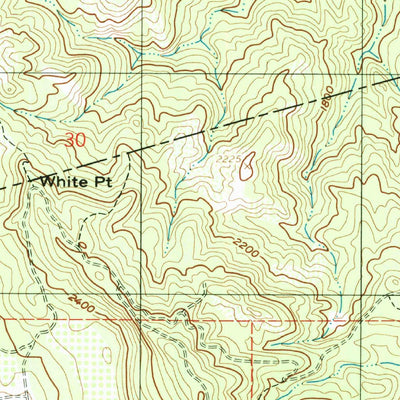 United States Geological Survey Detert Reservoir, CA (1997, 24000-Scale) digital map