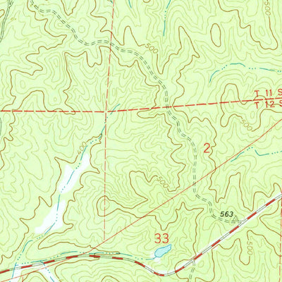 United States Geological Survey Detroit, AL-MS (1967, 24000-Scale) digital map