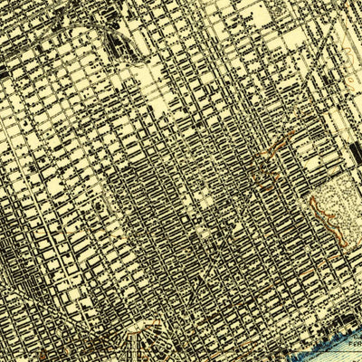United States Geological Survey Detroit, MI (1934, 62500-Scale) digital map