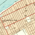United States Geological Survey Detroit, MI (1952, 24000-Scale) digital map