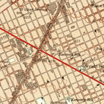 United States Geological Survey Detroit, MI (1952, 24000-Scale) digital map