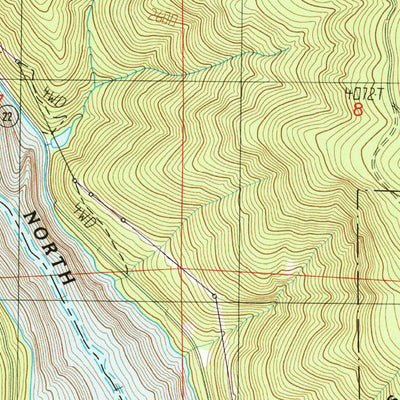 United States Geological Survey Detroit, OR (1985, 24000-Scale) digital map