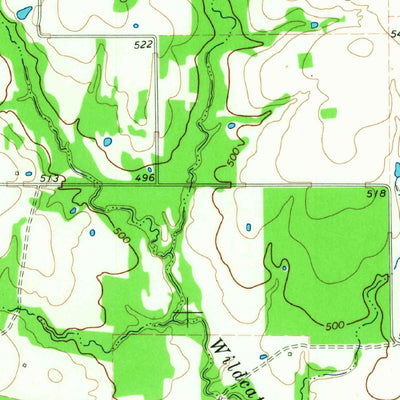 United States Geological Survey Detroit, TX (1964, 24000-Scale) digital map