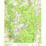 United States Geological Survey Devalls Bluff, AR (1957, 62500-Scale) digital map