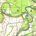United States Geological Survey Devalls Bluff, AR (1957, 62500-Scale) digital map