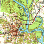 United States Geological Survey Devalls Bluff, AR (1957, 62500-Scale) digital map