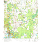 United States Geological Survey Devalls Bluff, AR (1971, 62500-Scale) digital map