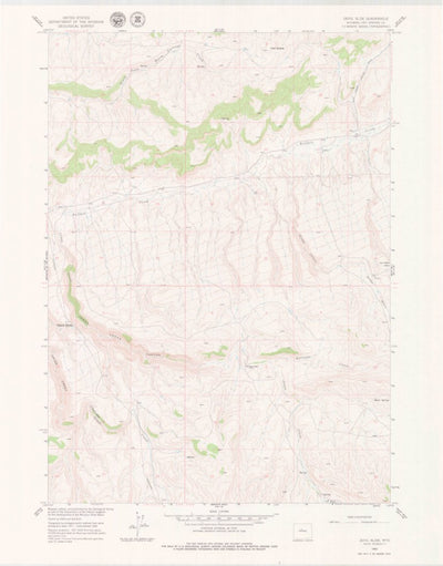 United States Geological Survey Devil Slide, WY (1960, 24000-Scale) digital map