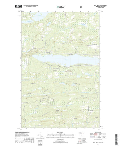 United States Geological Survey Devil Track Lake, MN (2019, 24000-Scale) digital map
