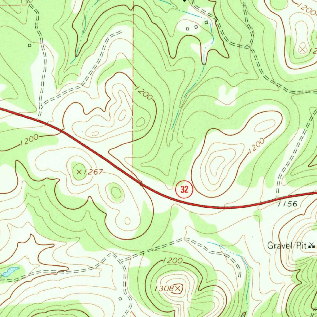 Devils Backbone TX 1963 24000 Scale - United States Geological Survey Devils Backbone Tx 1963 24000 Scale Digital Map 37055280087196 