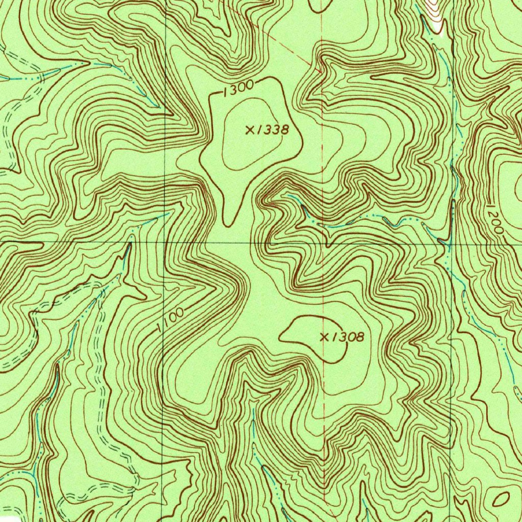 Devils Backbone TX 1989 24000 Scale - United States Geological Survey Devils Backbone Tx 1989 24000 Scale Digital Map 37053135093916 