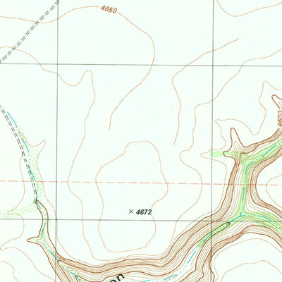 United States Geological Survey Devils Den, TX (1983, 24000-Scale) digital map