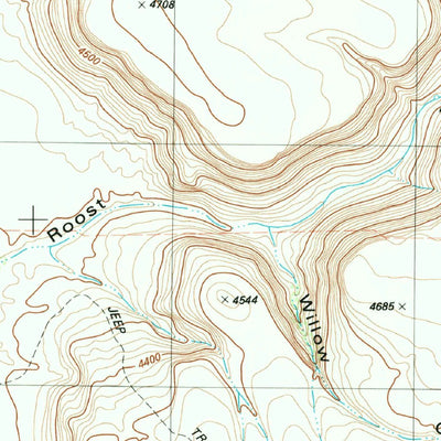 United States Geological Survey Devils Den, TX (1983, 24000-Scale) digital map