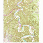 United States Geological Survey Devils Elbow, MO (1954, 24000-Scale) digital map