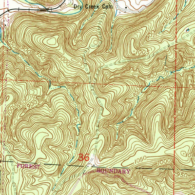 United States Geological Survey Devils Elbow, MO (1954, 24000-Scale) digital map