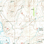 United States Geological Survey Devils Fence, MT (1950, 62500-Scale) digital map