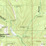 United States Geological Survey Devils Fence, MT (1986, 24000-Scale) digital map