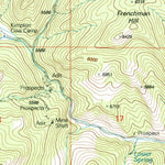 United States Geological Survey Devils Fence, MT (2001, 24000-Scale) digital map